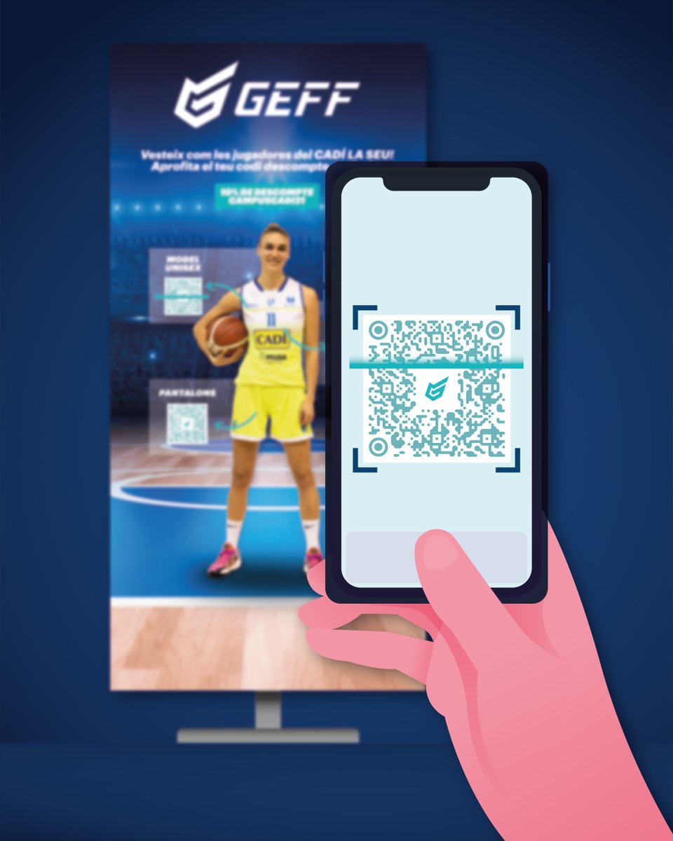 De la pista a la tienda 💯✅

👉 Te facilitamos un cartel en tu club
📲 Con los QR directamente hasta el producto
✔ Las familias o jugadores podrán hacer la compra directamente desde allí
