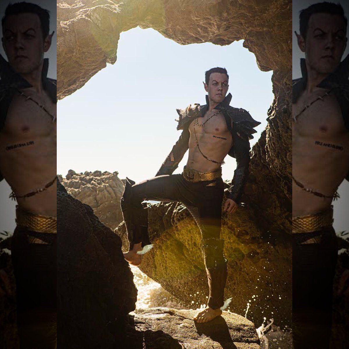 CapLucky's tweet photo. Today at 3pm PT/6pm ET we are going LIVE with Namor from Los Angeles. He’s been cosplaying since 2015 and is a big Marvel fan. His favorite characters are Namor, Nova, Captain America, Hawkeye and Starfox. Come hang with us today! 🔱  https://t.co/XCEVWCBSco https://t.co/xY792vHWHI