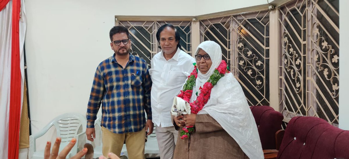 kparveen2005's tweet photo. Today #Eid Get together
#AzizBagh
Guests
1. Mrs.Khaleda Parveen
2. Mr.Azhar Maqsusi
3. Mr.Asif Husain Sohail
5.corporator
RasheduddinFaraaz
Organised by
#Team, Aziz Bagh Colony
Welfare & Development Soc.
Thank u very much #Ejaz sb https://t.co/3DgwemJ1Jt