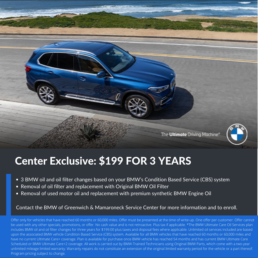 BMW Service & Parts on Twitter: "Don't pass this up three years worth ...
