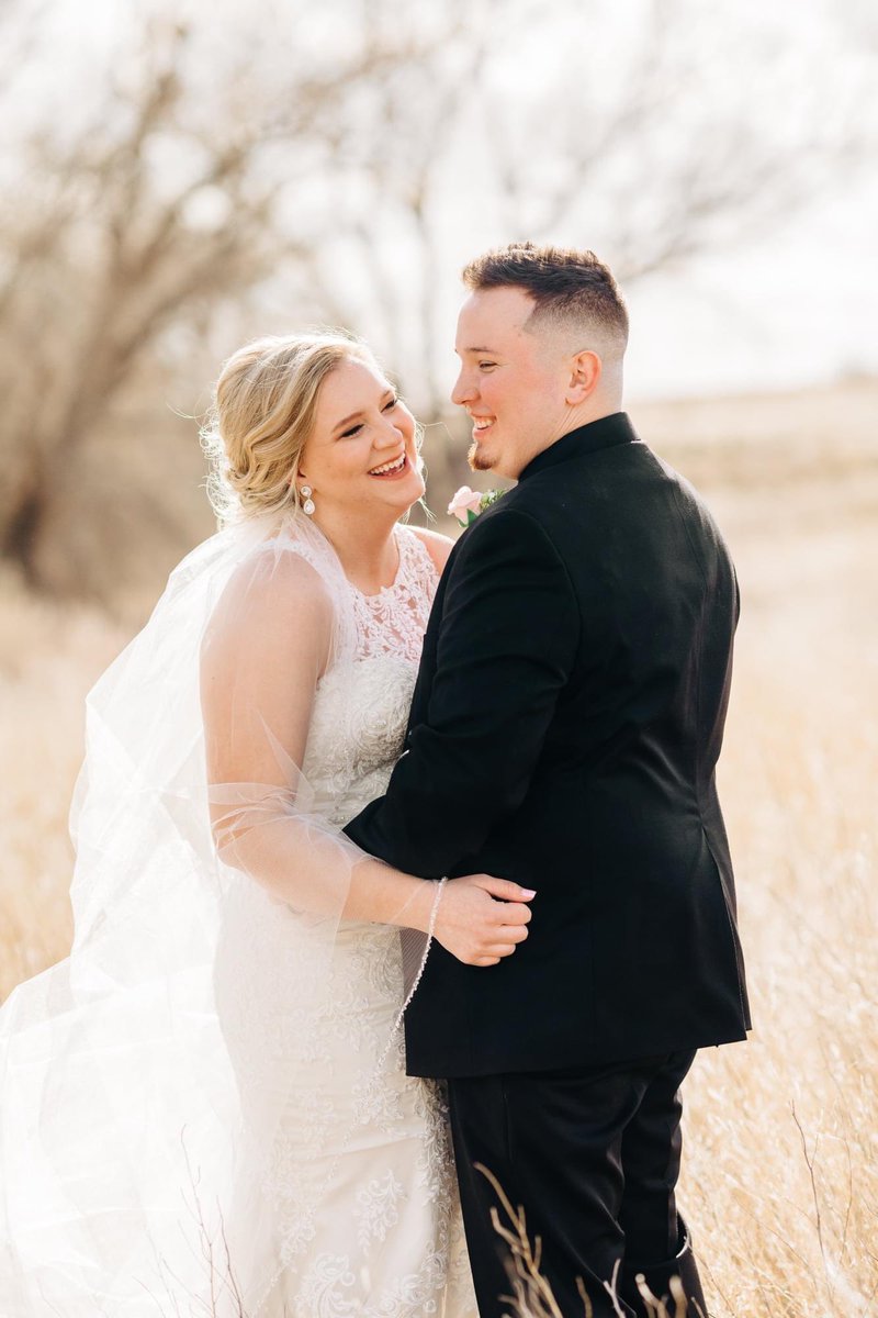 Brooksteerrrr's tweet image. Marry the man that keeps you laughing. The man that makes you feel beautiful even on your worst days. The man that always makes you feel loved, even when you feel unlovable. The man who pushes you to be your best.  Here’s to 4 months of being married to my best friend. ❤️