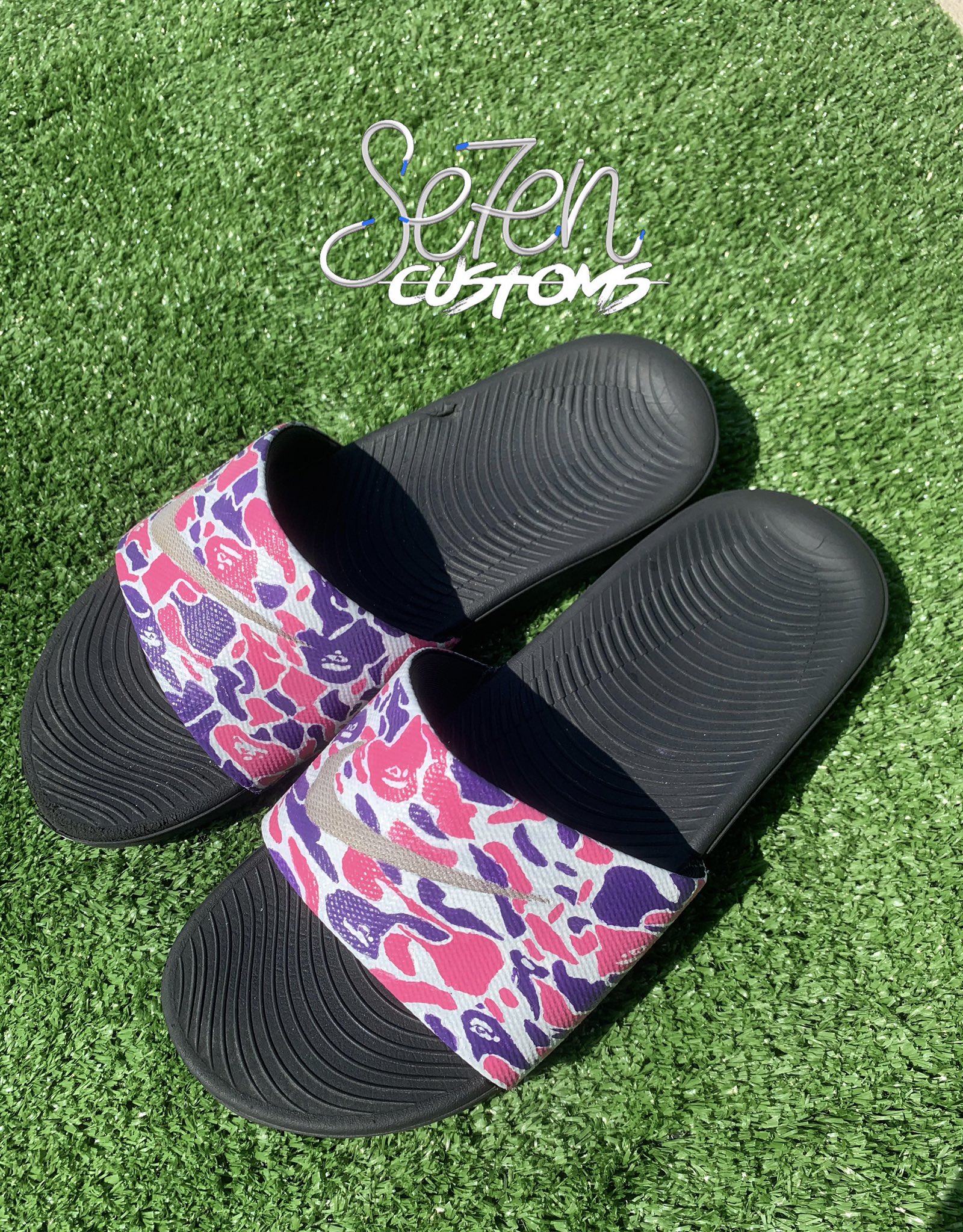 Bape hotsell nike slides