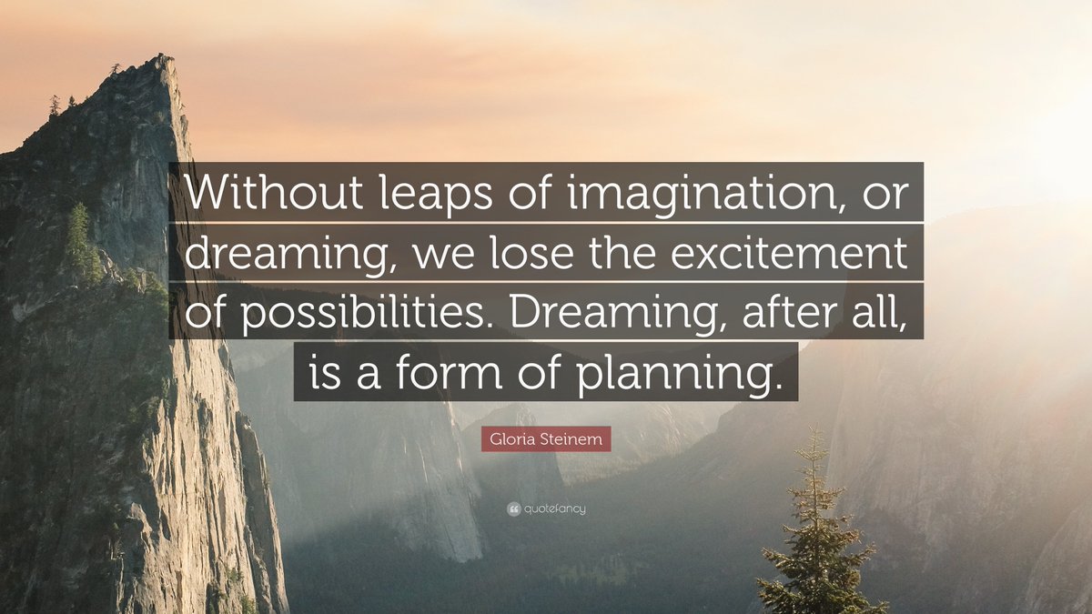 “Without leaps of imagination, or dreaming, we lose the excitement of possibilities. Dreaming, after all, is a form of planning.” – Gloria Steinem
#TheUpscaleVenue #quoteoftheday #eventindustry