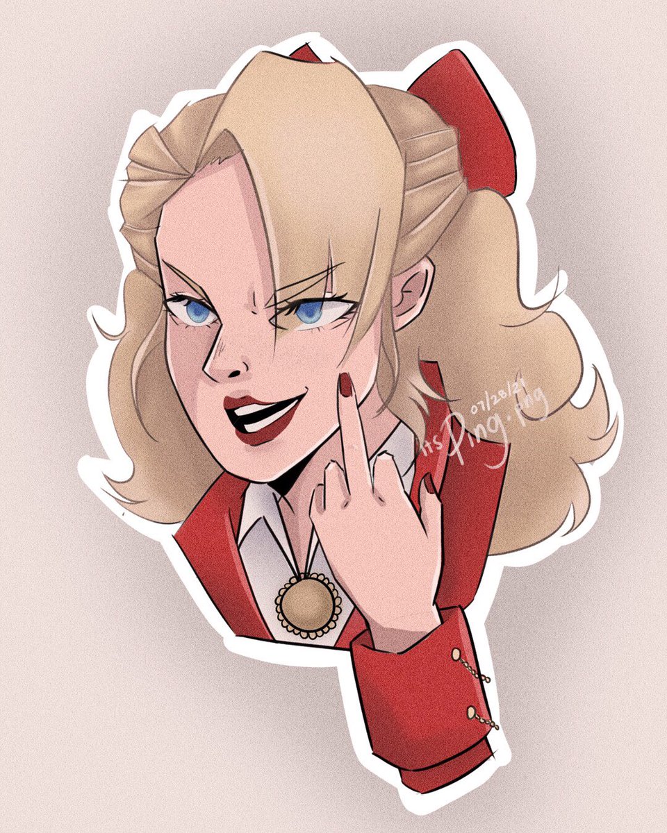 itspingpng's tweet photo. got obsessed with Heathers the Musical and the 1988 film at the start of the year and decided to draw the og mean girl nyehehe
--
twitter: @itspingpng
ig: @itsping.png https://t.co/qgxCqseHUu