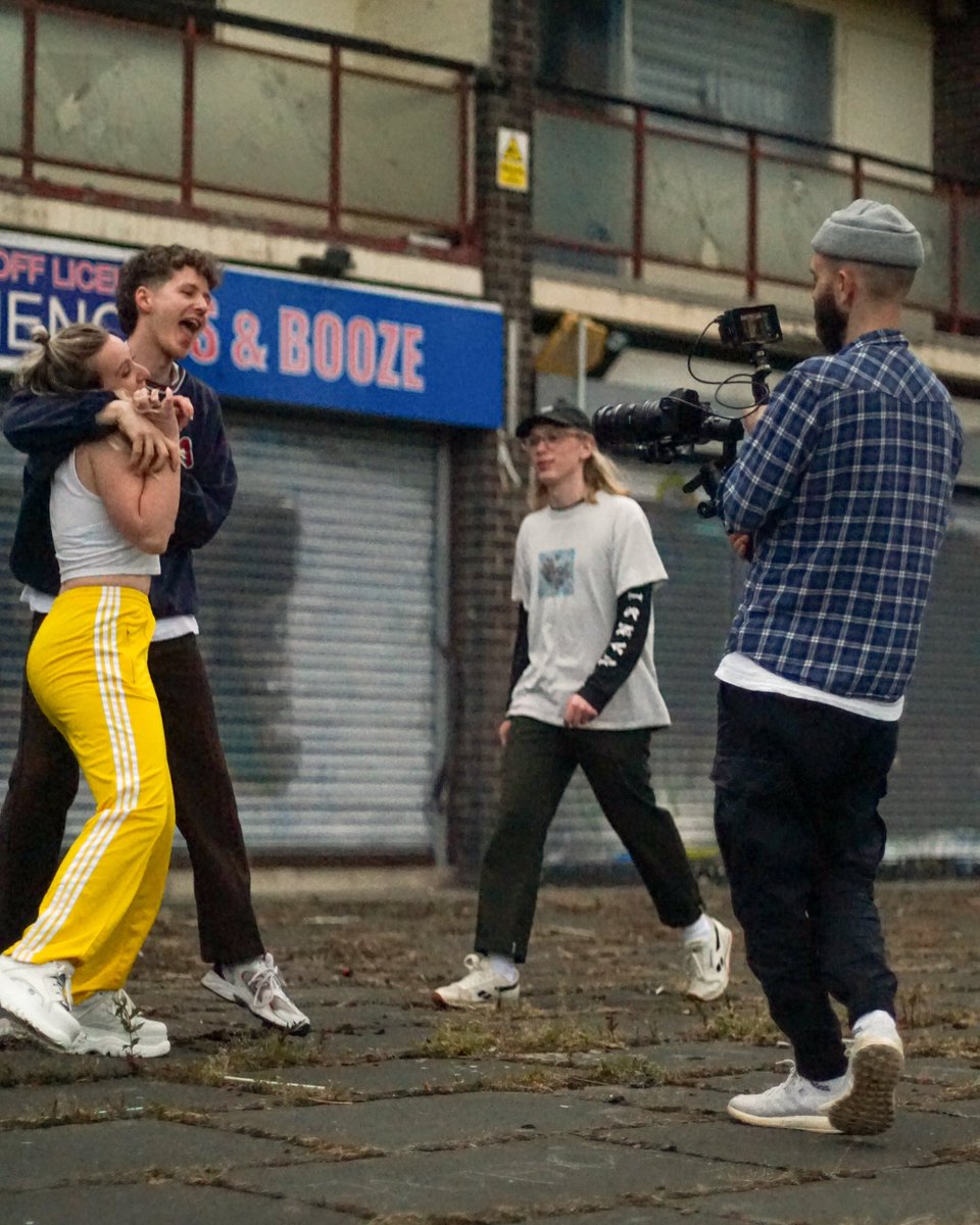 NewPathProd's tweet photo. Behind the scenes from our latest music video with @bandfoxglove dropping Friday! 🎥 #musicvideo https://t.co/l483LAaW3j