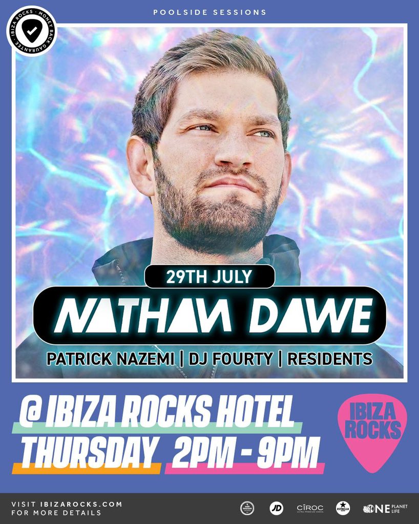 DJFOURTY_'s tweet photo. Delighted to announce I’ll be DJ’ing at @ibizarocks this Thursday supporting @NathanDawe!👨🏽💻🔥 https://t.co/g5XpgdiwFa