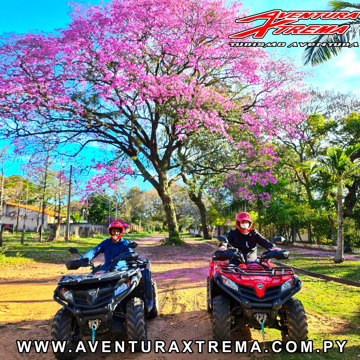 Aventura_Xtrema's tweet photo. San Bernardino tiene tantos colores por recorrer... ¡Vení a pasear con nosotros!

https://t.co/5TXwiyqCYE

#AventuraXtrema #ATVAventura #SanBer #AbrazáParaguay #JavyaParaguáipe #CFMOTO #CFORCE450 #ElectroLyteWater https://t.co/NNNWuAPwNN