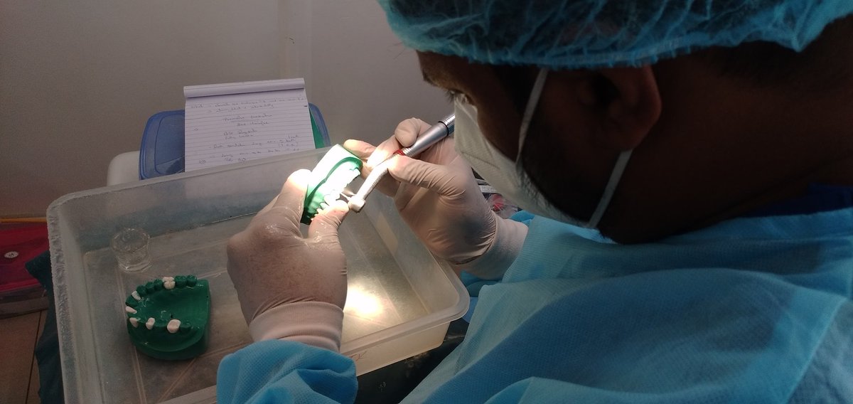 AAEINDIA's tweet image. Day 2 Of Prosthodontic Program 
Shade Matching , Occlusion ,Impression Techniques  Molar and Premolar Demo ... 

#aaeindia #aaeskillprogram #aae #aaeian