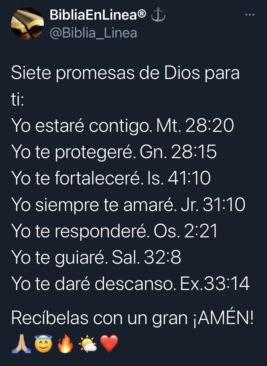 MoFelp1's tweet photo. Amén , Gloria a Dios. https://t.co/2Fonl9mXQI