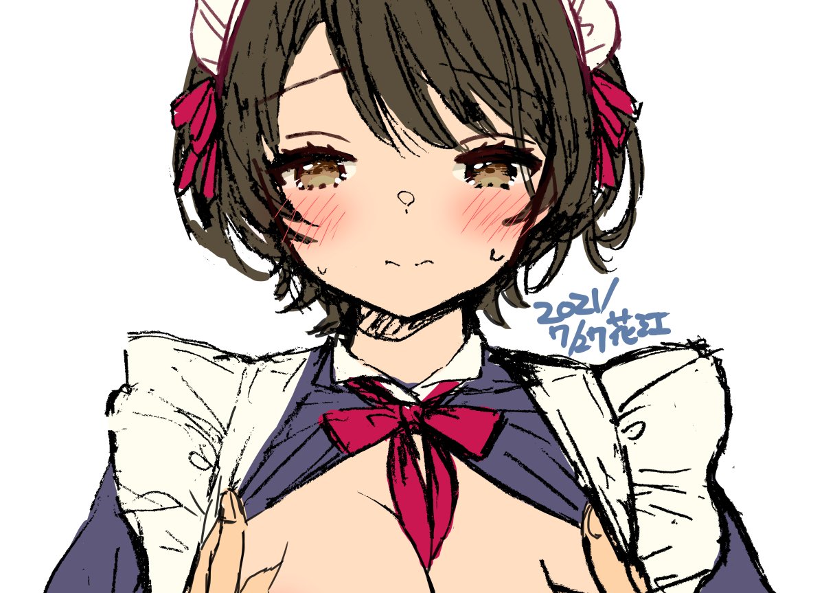 描いています… 