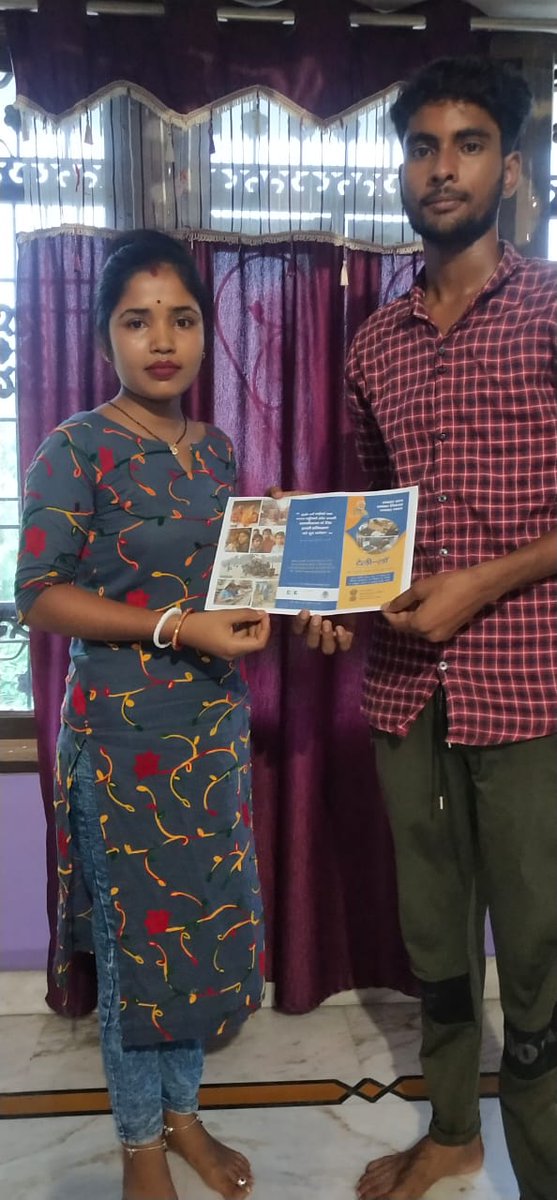 csctelelaw's tweet photo. Door to door tele law awareness and flyers distribution by plv poonam Biswas block gadarpur district udhamsingh nagar.

@dintya15 
@l_Smrity 
@LalitBoraCSCUK https://t.co/Yv70ZWN9XP