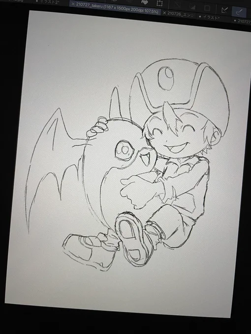 タケルとパタモンが可愛い 