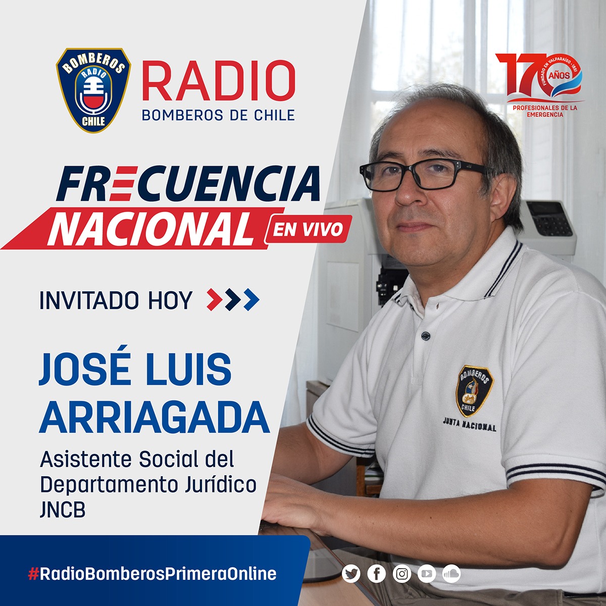 Bomberos de Chile on Twitter "Hoy en FrecuenciaNacional de Radio