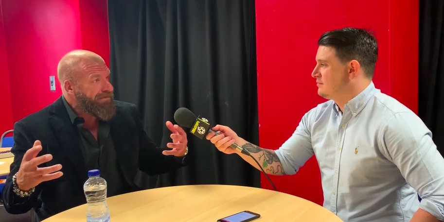 From maybe my favourite interview I\ve ever done.

Happy birthday to Triple H! 
