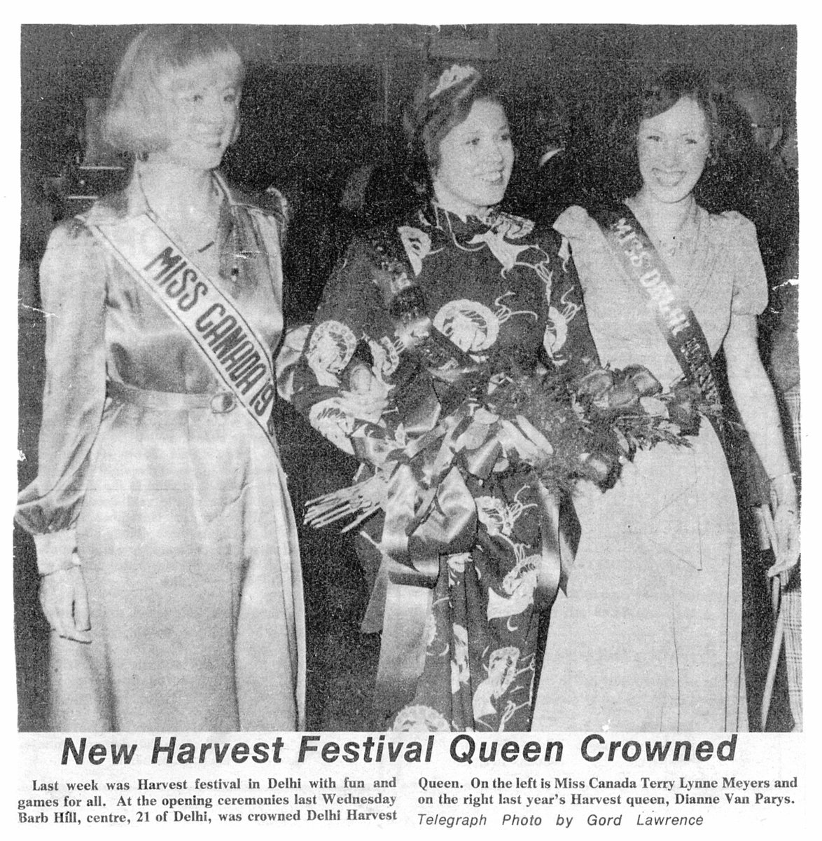 Join us as Paul recounts the development of Southern Ontario’s Tobacco Industry during our Hometown Chat. 
Register free through Eventbrite bit.ly/2USZZUQ
In the meantime, here’s a throwback to when tobacco had “Queens”, Harvest Queens that is.