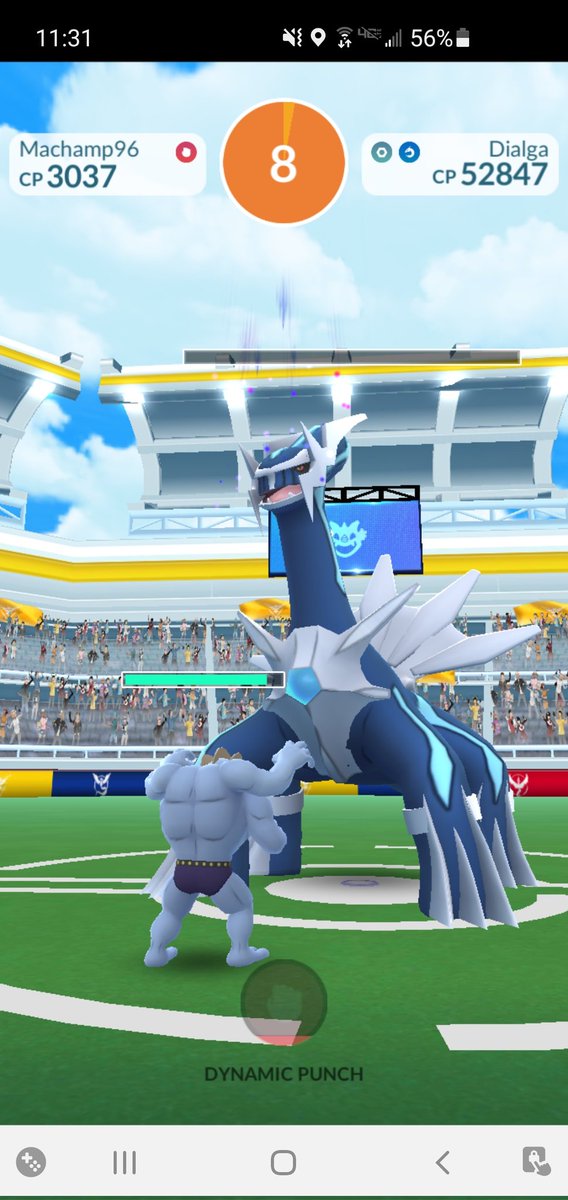 jen_deslauriers's tweet photo. Omg !!! @MikeNerdlaw 🥊🤣 #PokemonGO #damage #raidswithfriends #closeaf #hardesthitter https://t.co/cNa7G8iWt5