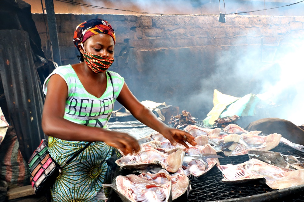 #Transparency in Fisheries webinar:

The <a href="/SSFGuidelines/">Small-Scale Fishery Guidelines</a> have shed light on the importance of #ArtisanalFisheries for #FoodSecurity, especially on the role of women ♀️🐟

However, more work is needed to illuminate the whole value chain says Gaoussou Gueye <a href="/AfriqueCAOPA/">CAOPA Afrique</a>