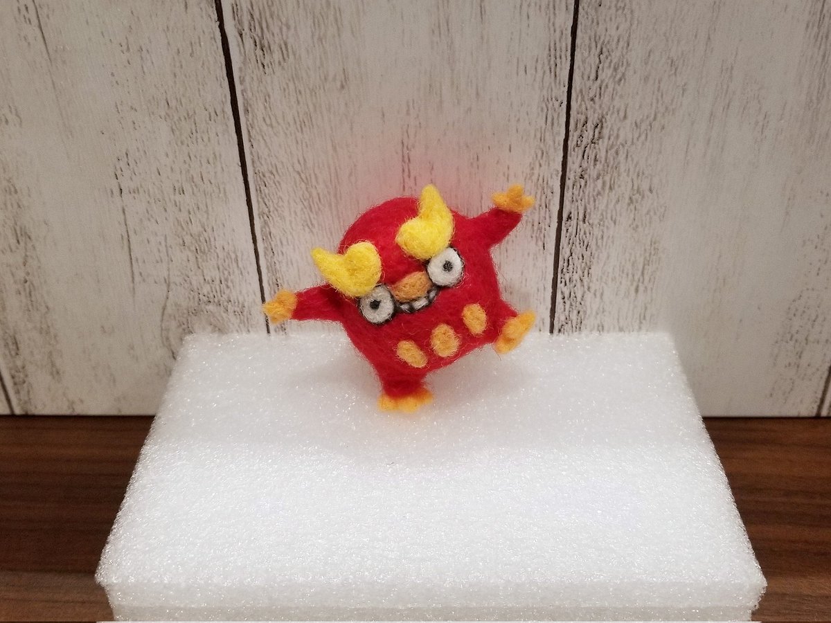 にいさん 久しぶりにフェルト この前のポケモンgoのイベントで色ちがい探してたけど捕まえられなかった ダルマッカ可愛い デザインとか動きとか いつかガラル地方のも作りたい ポケモン ポケモンgo Pokemon ダルマッカ ニードルフェルト