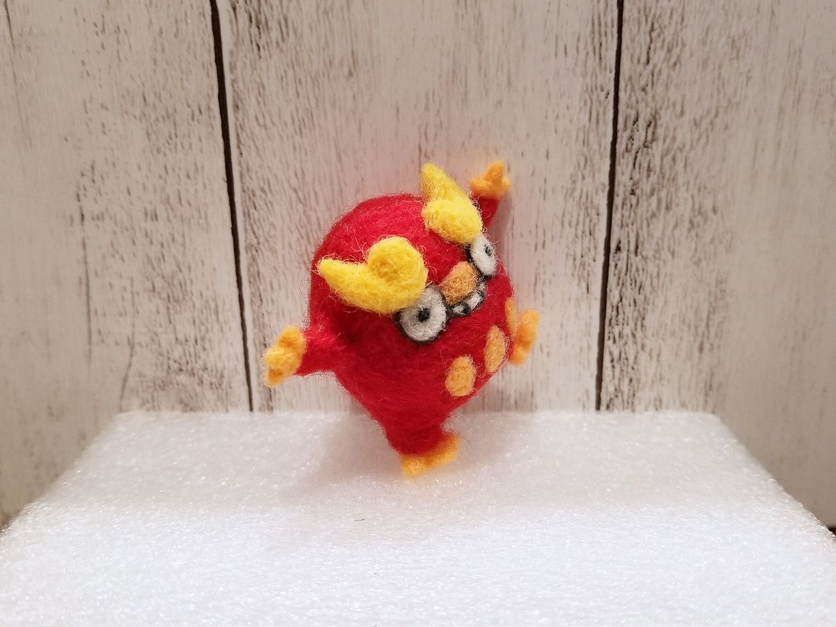にいさん 久しぶりにフェルト この前のポケモンgoのイベントで色ちがい探してたけど捕まえられなかった ダルマッカ可愛い デザインとか動きとか いつかガラル地方のも作りたい ポケモン ポケモンgo Pokemon ダルマッカ ニードルフェルト
