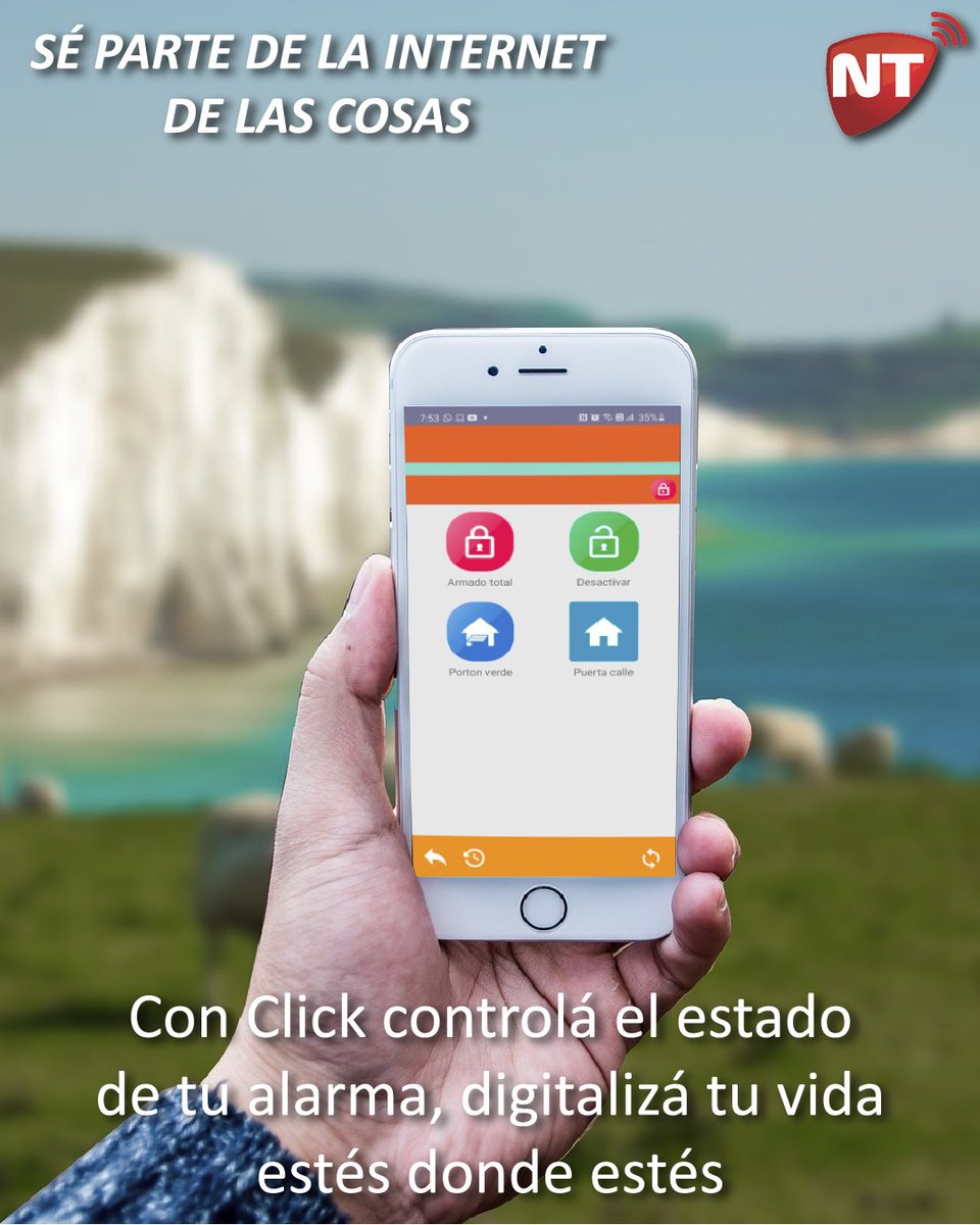 alasseguridad's tweet image. Gestiona tus alarmas con Click de #NETIO
netio.com.ar