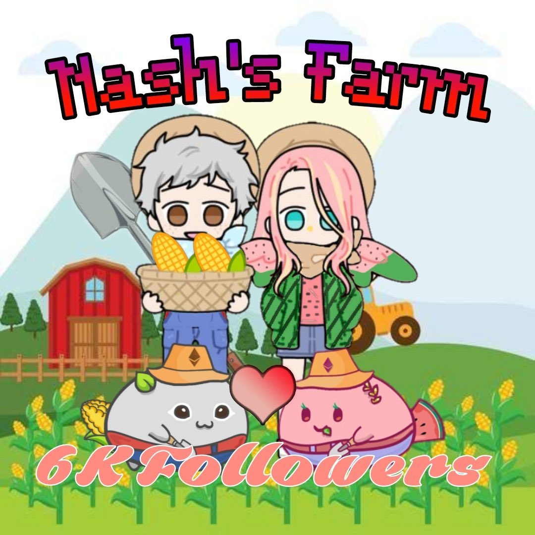FarmerNash_'s tweet photo. 🎉 6k #Naxies 🎉

Thank you so much! 😍😍

To celebrate we will be announcing our next scholar when our friends in PH wake up ☀️🇵🇭 

🖼 Art by @Mohamed34282406 https://t.co/07xRoNMq5D