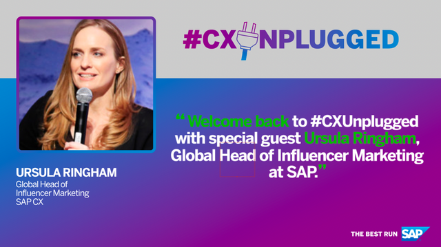 brainechick's tweet photo. Welcome to #CXUnplugged 🔌! We're back - to bring you the topics you want to hear about across commerce, marketing, sales &amp; service. Join us on July 28th! https://t.co/SPX3Wy3J6f https://t.co/SEl2lDPWj4