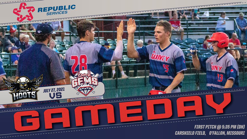 paddlersball's tweet photo. 💎 GAMEDAY! 
🗓  July 27, 2021
📍  CarShield Field - O’Fallon, Missouri 
🆚  @ofallonbaseball 
⏰  First Pitch @ 5:35pm (DH) https://t.co/cIugEB0vpx