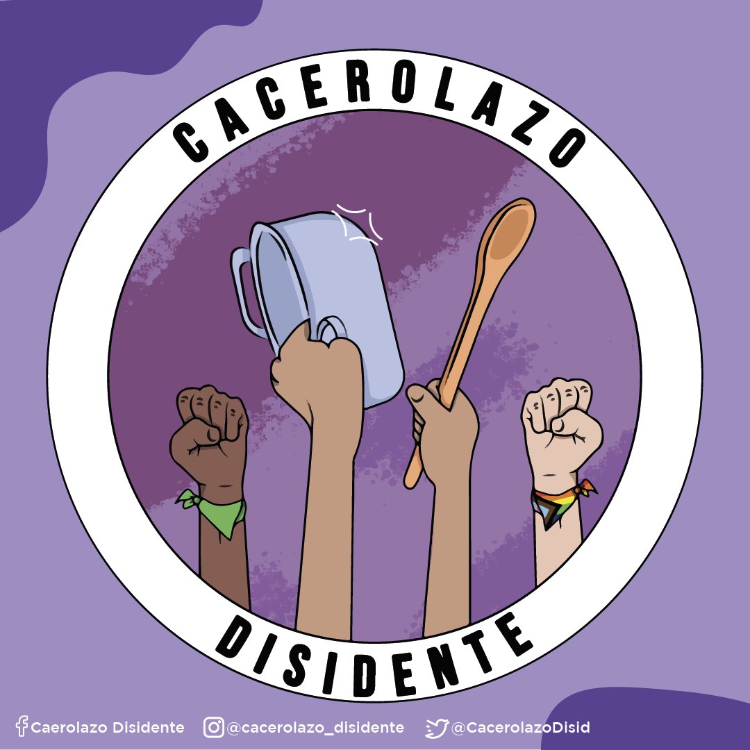 CacerolazoDisid's tweet photo. En el sur de #Loja, nos convocamos a la lucha contra las violencias y toda forma de opresión. Desde nuestra realidad, juntxs compartiendo, desaprendiendo, alzando las voces, las cacerolas, haciendo ruido, poniendo el cuerpo, incomodando y accionando. #CacerolazoDisidente https://t.co/SfTX3UTHlJ