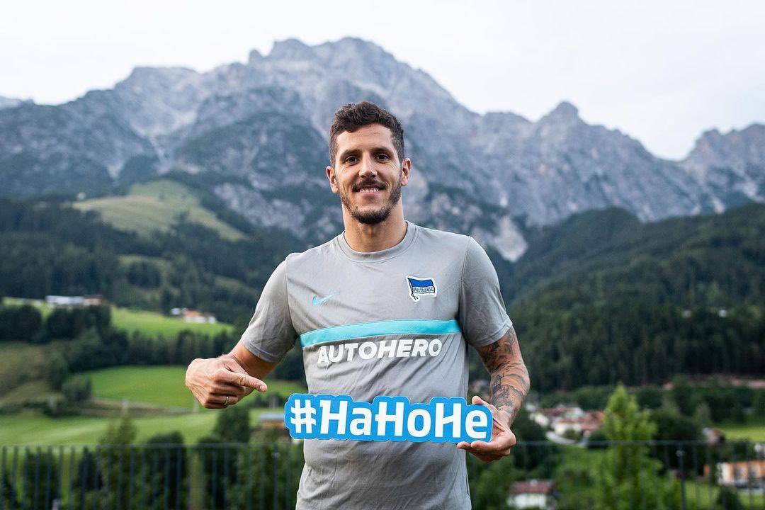 I’m so happy to join the family of @HerthaBSC and start this adventure with my new teammates. I look forward playing at the @Oly_Berlin and getting to know the great supporters of Berlin! I believe it will be a great season! 🔵⚪️🇩🇪 #HerthaBSC #Berlin @Bundesliga_EN #HaHoHe