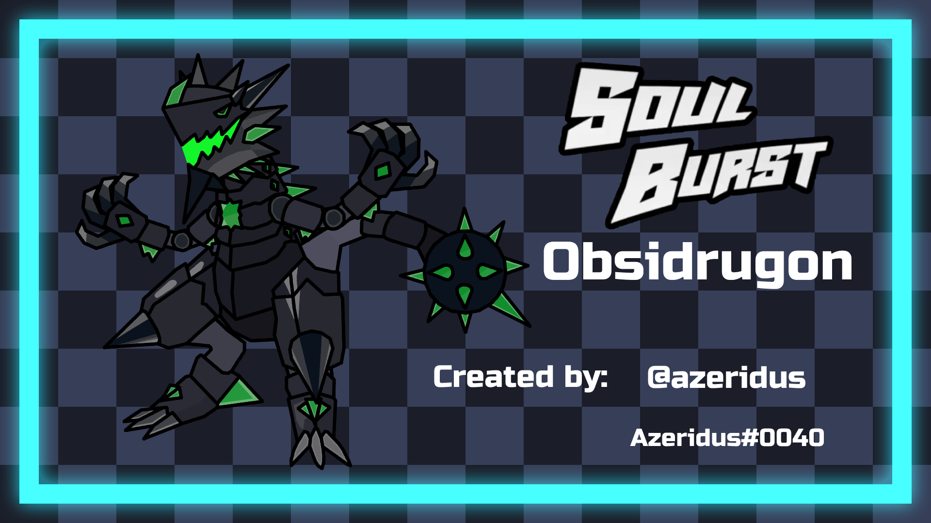 MOVED TO NEW ACCOUNT CHECK PINNED on X: After the long wait here it is  The Soul Burst Obsidrugon Concept. I was originally making this for  @LeArmenti's and @IuckyHD's Soul Burst Concept