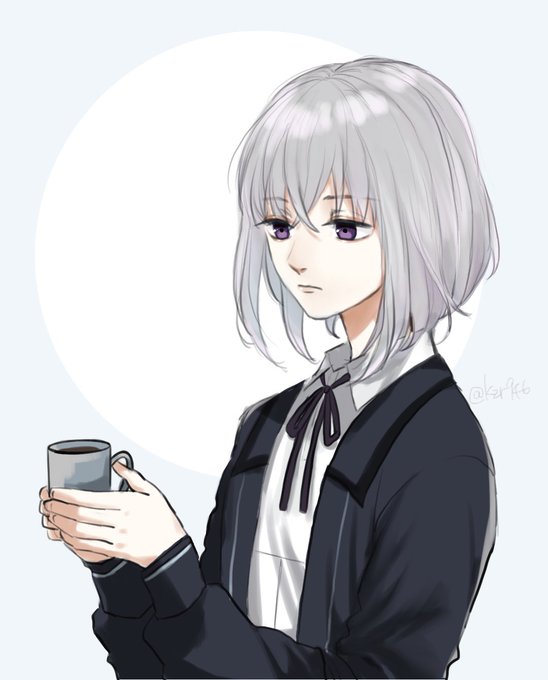 眠そうのtwitterイラスト検索結果