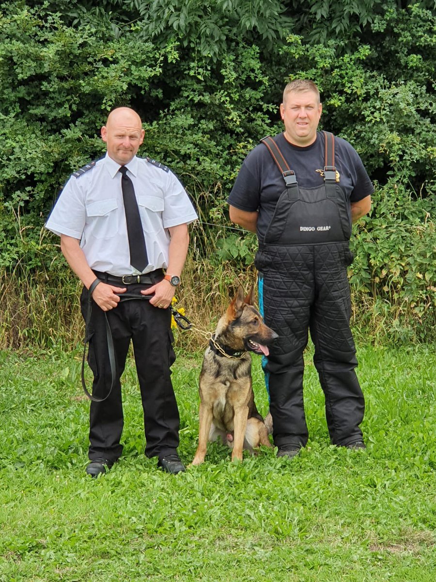 DogsHmpps's tweet image. Congratulations to Oscar and handler from @HMPFullSutton who today passed their initial Patrol Dog Course. They are now licensed to work! Oscar was supplied by a charity so now has a new life with HMPPS. Good luck team! #OperationalDogs #PrisonDogs #WorkingDogs #K9