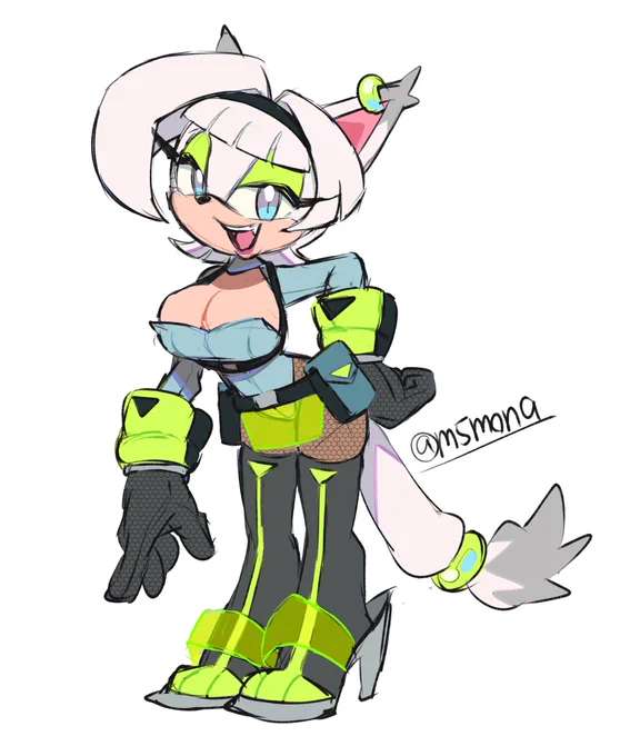 Sonic OC 名前はまだない。 #sonicoc #MNイラスト 
