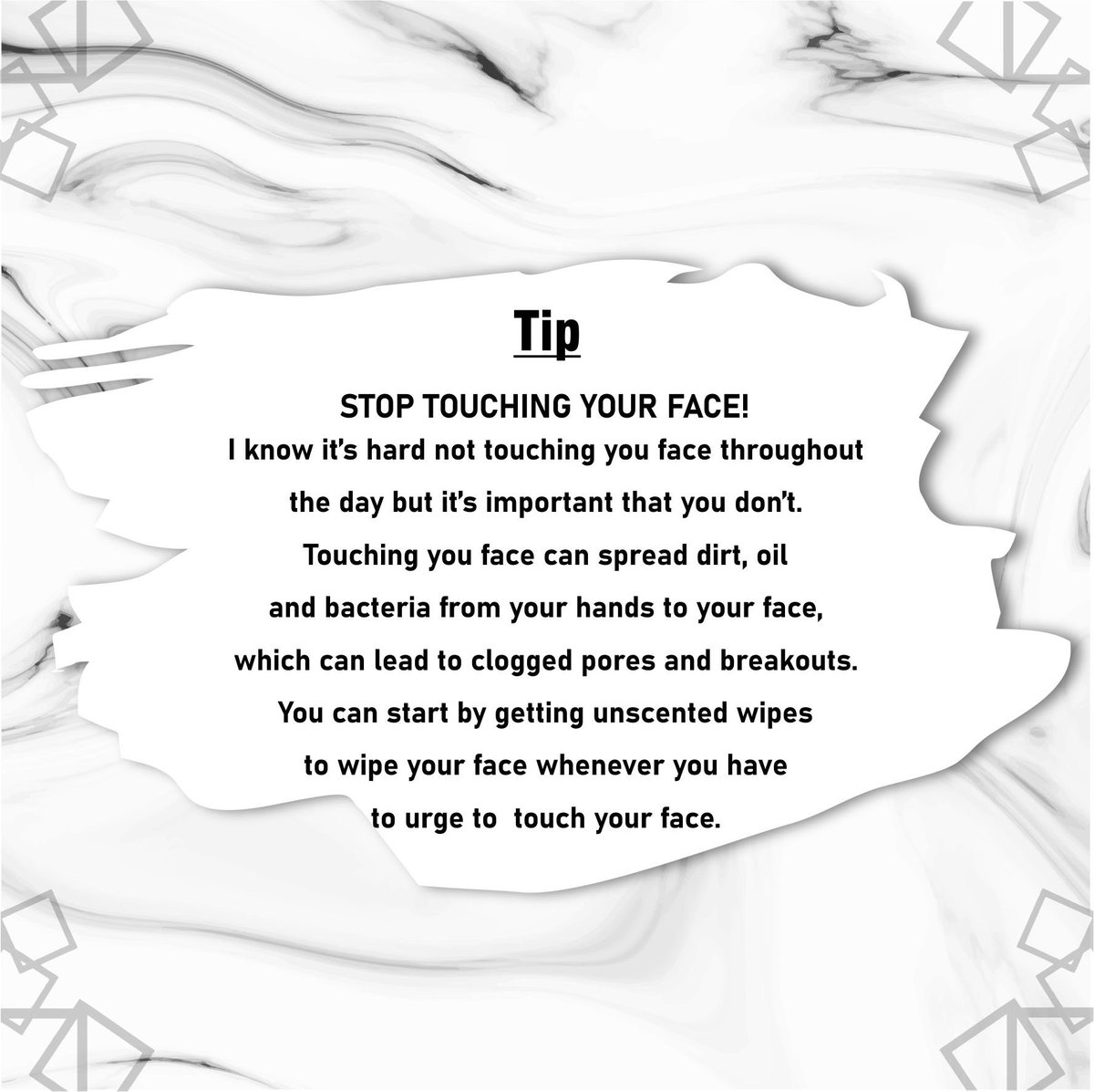 Wonder why your face still have pimples after all the products or facials you do? Yep that’s 👇🏾 why