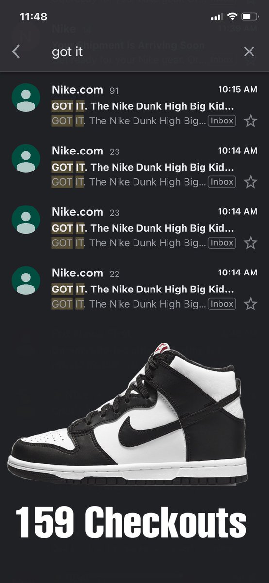 Dunk High Panda 
159 Checkouts 

<a href="/matt_fnf/">matthewFNF</a> 
<a href="/wazIOnike/">wazIO</a> 
<a href="/HypeProxiesio/">Hype Proxies</a> 
<a href="/AlphaAccountz/">Alpha Accountz</a>