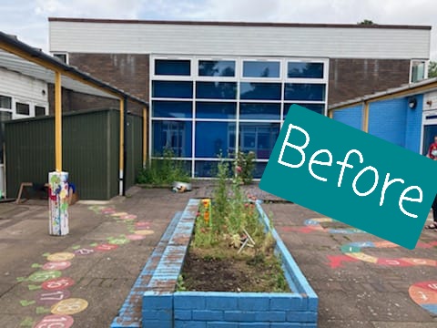 shrop_wild_kids's tweet photo. Work in progress - but a great start to some #schoolgrounds greening as part of @NatureFSchools with the fab @ShropsWildlife reserves team! @LonglandsSport #marketdrayton #outdoorlearning https://t.co/7z1ZdUiome