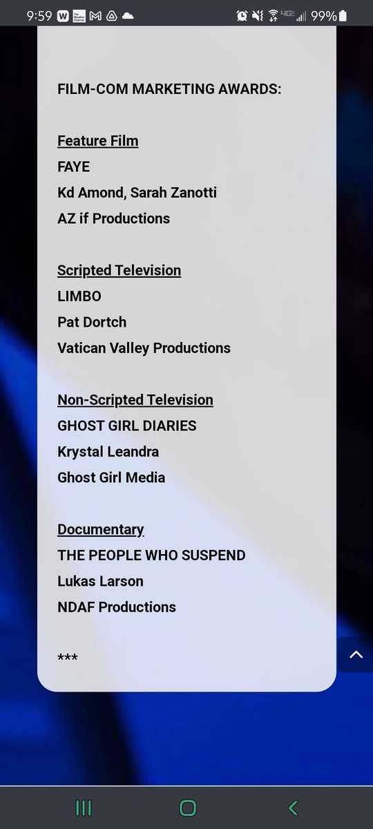 So damn proud of <a href="/ChanelSherry1/">Chanel Sherry</a> and the hard work that she also put into the Ghost Girl Diaries pilot that won an award at a film festival!! Congrats, boo!! 🥰🥰