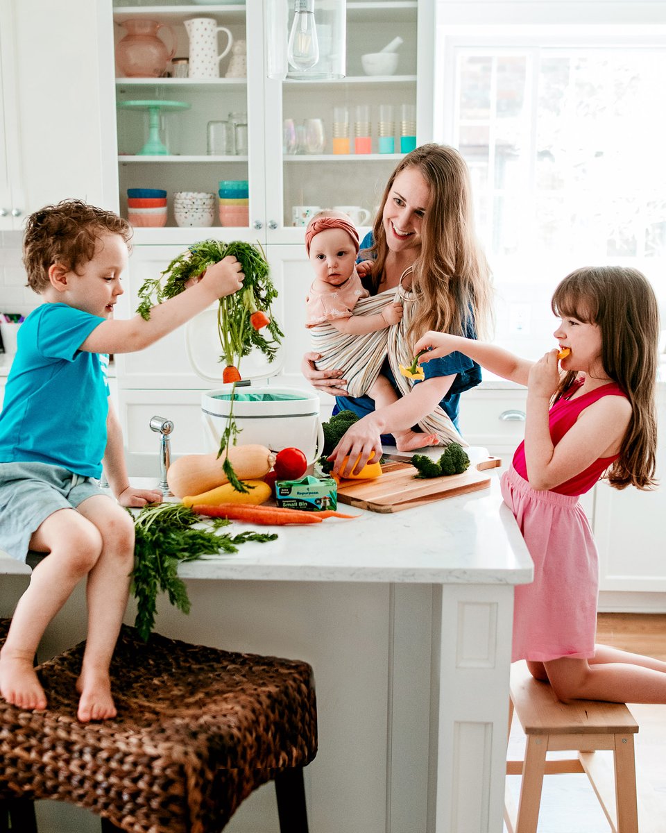 Composting with your kids, but make it fashion. 
(📷: <a href="/jessicagrant14/">jessica grant</a>)