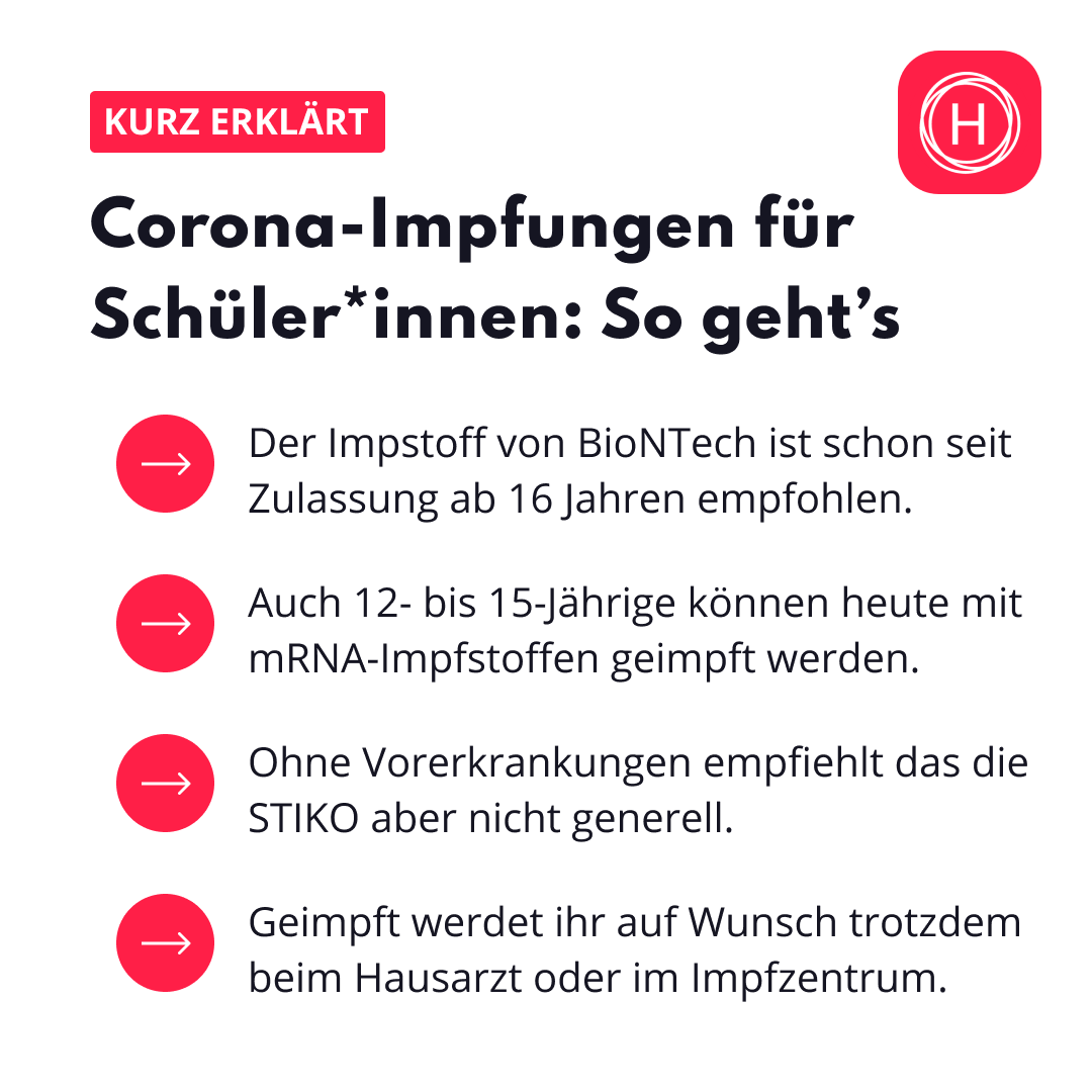 herderzeitung's tweet photo. Der Impfstoff von #Moderna ist nun auch ab 12 Jahren zugelassen. Wir haben für euch zusammengefasst, wie ihr an eine #Impfung gegen #Corona kommt. #jungepresse #news https://t.co/MQZYBsOKmQ