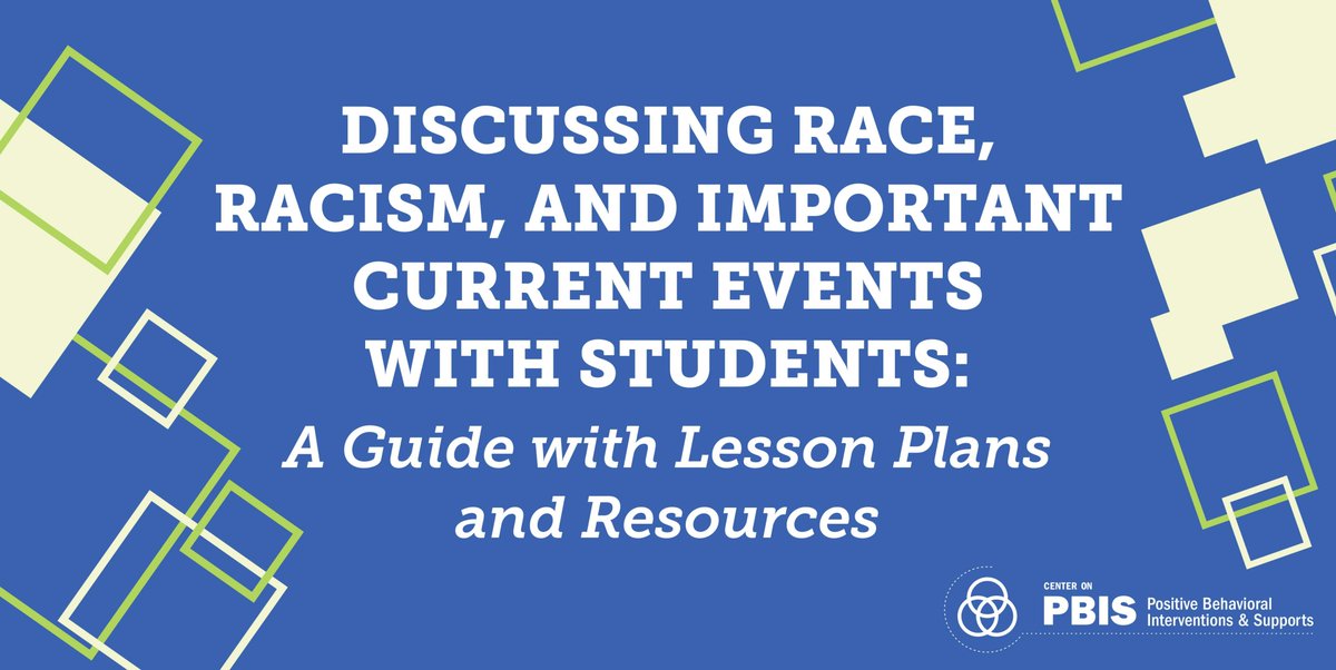 This new guide provides tips &amp; suggested practices on how schools can increase the frequency &amp; quality of conversations about race, racism, &amp; current events regarding race in K-12 classroom. bit.ly/3xaPiu9