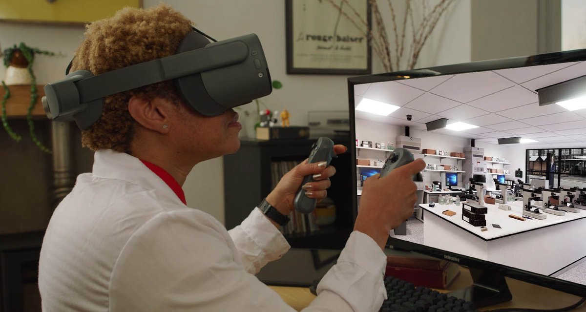 AECmagazine's tweet photo. Covid-19 may have brought new challenges to the AEC industry, but many remain the same, such as attracting young talent to the industry and then training them effectively once they start. Could VR be the solution? 
https://t.co/7AbxoPdndf
#VR #AEC #construction @edify_ac https://t.co/fpLAc5Lgry