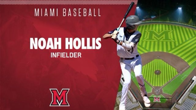 NoahHollis12's tweet photo. First off, I would thank god for blessing me and family and for putting us in the position we are in today. With that being said, I am extremely blessed to announce that I will be continuing my academic and athletic career at Miami University. #Redhawks https://t.co/KBtB4S0XB5