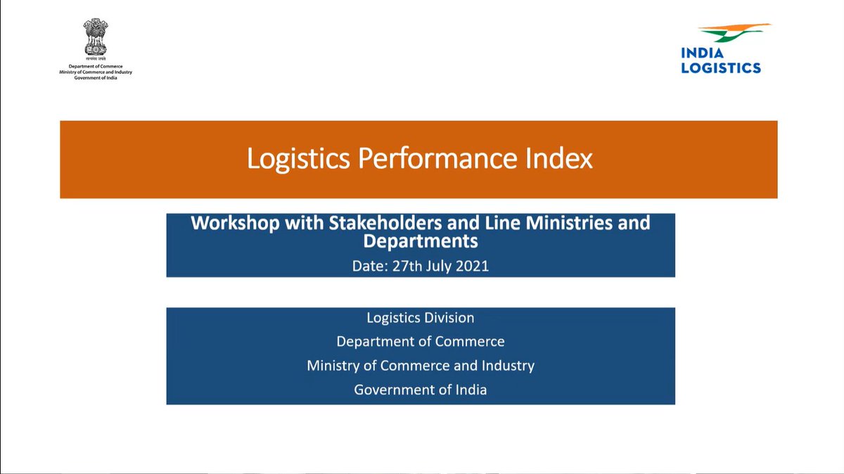 Logistics_MoCI's tweet image. An outreach workshop was organized with freight forwarders @FFFAI_INDIA on reforms undertaken by @cbic_india @MORTHIndia @LPAI_Official @shipmin_india @NLDSLDB @dgftindia @RailMinIndia on #LogisticsPerformanceIndex. 100+ related initiatives were also showcased by @Logistics_MoC