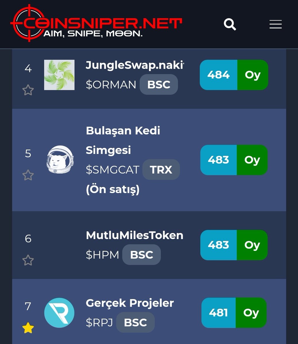 RealProjectsRPJ's tweet photo. @RealProjectsRPJ Listed on @coinsniper_net
🚀💎
https://t.co/tg7r90W4xh

#btc #bsc #binance #PancakeSwap #RPJ $RPJ #Trustwallet #Metamask https://t.co/I9o76S9IPt https://t.co/WAaQEmWkzc