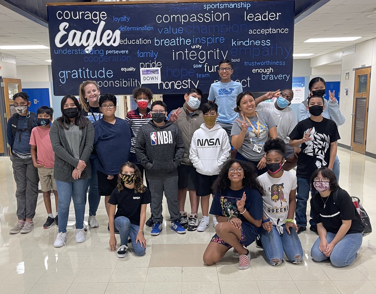edwhiteneisd's tweet photo. Day 2 of our Ed White Math Bridge Camp. Making math fun and competitive!
@BethanyLorge @FlyinSaradactyl @mathShell53 @agallen2002 @mrsGs_MathClass @NEISD @NEISDMath
#NEISD #BridgeMathCamp #EdWhiteStory #EaglePride #NEISDway #Math #MathRocks #patterns https://t.co/ocsBhcVgJW