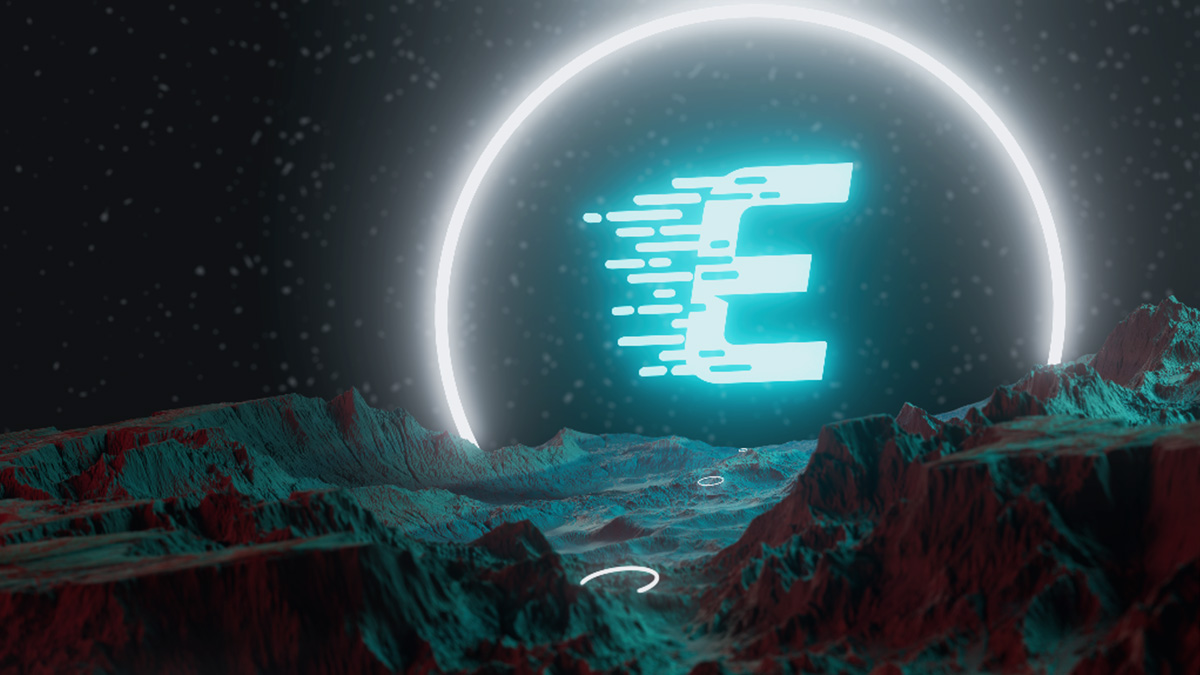 Check out these E- Mountains created with #cinema4d and #redshift 🗻🔥