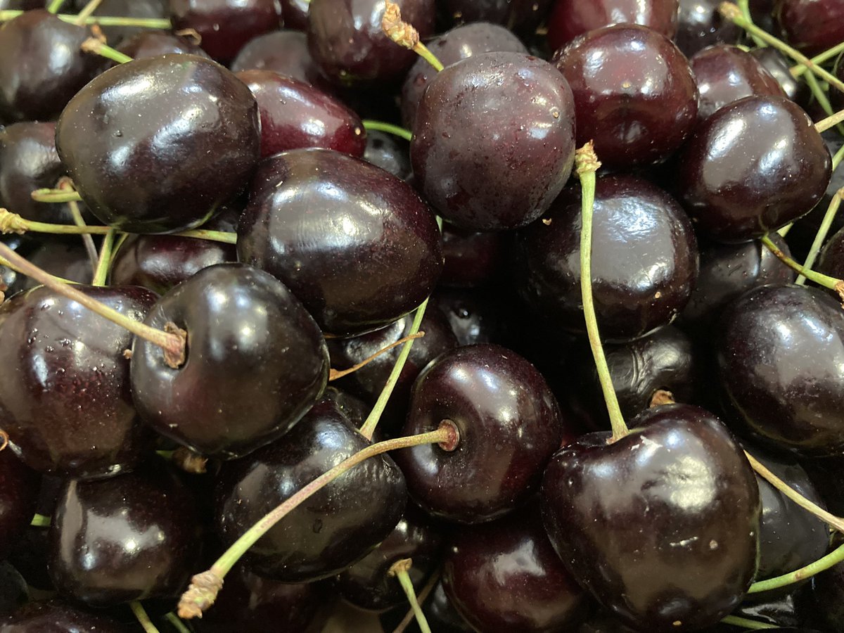 Bushelbox's tweet image. **We have English #cherries🍒😍 **. They&apos;ve taken a bit longer this year after #weirdweather Winter &amp;amp; Spring, but worth the wait #shoplocal #farmshop #seasonalproduce #willingham