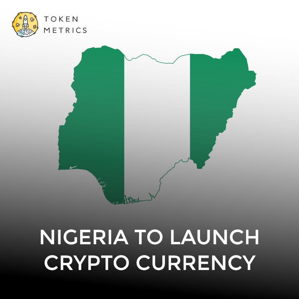 Nigeria plans to launch its own #cryptocurrency, called the “e-naira”, in October, its central bank governor Godwin Emefiele said.
