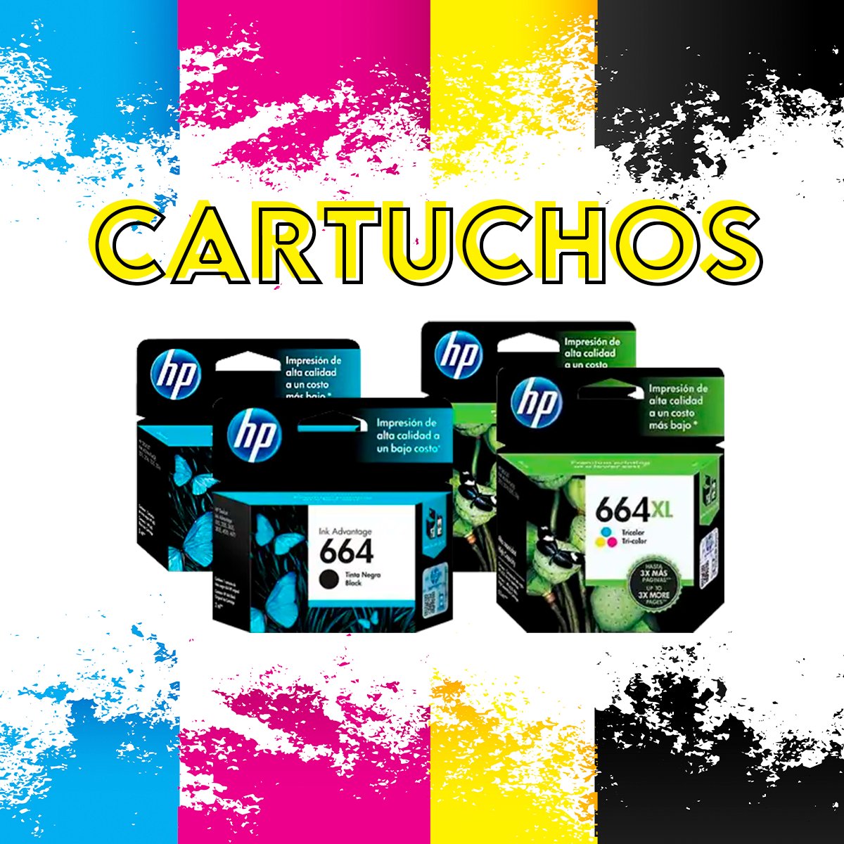 ForlacStore's tweet photo. 🖨𝗖𝗮𝗿𝘁𝘂𝗰𝗵𝗼𝘀🖨 ¡contáctanos! No te quedes sin tinta 😉

⚫ HP
⚫ EPSON
⚫ XEROX
⚫ BROTHER
⚫ CANON

#cartuchos #tintacontinua #impresión #accesorios #tecnología #hp #epson #brother #xerox #canon https://t.co/0a9hpURdL1