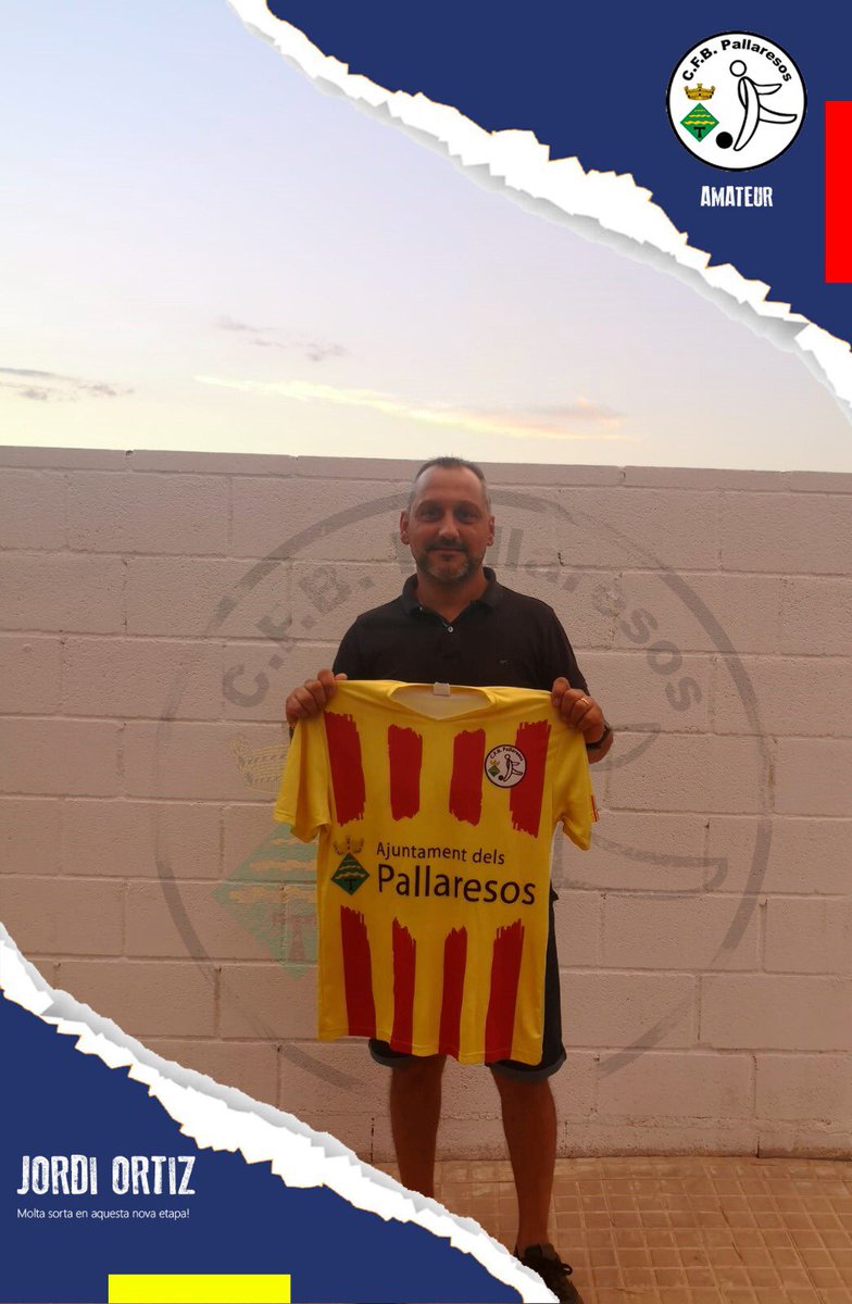 PallaresosCfb's tweet photo. Jordi Ortiz, nou entrenador del primer equip! Benvingut! https://t.co/NkQzs2gE33